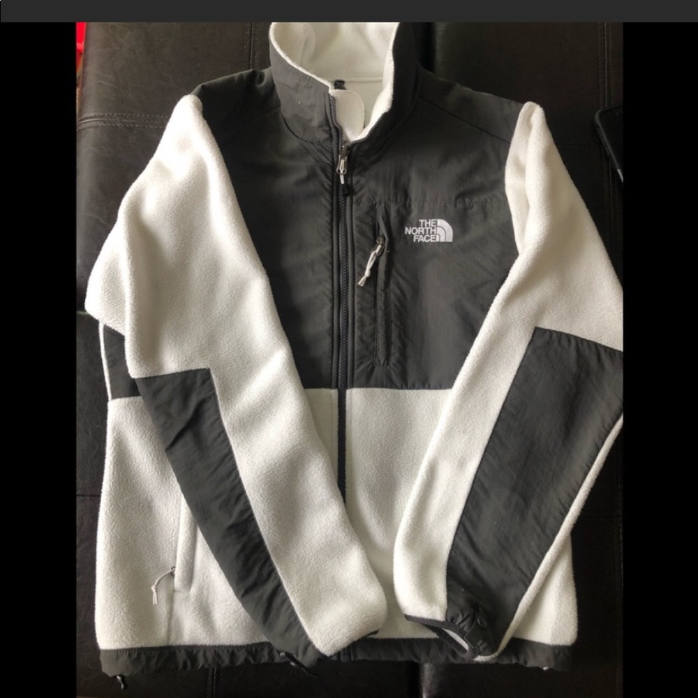 White/ Gray Denali Jacket
